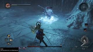 Nioh  YukiOnna Boss Fight No Damage [upl. by Peer]