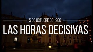 Las horas decisivas A 30 años del plebiscito de 1988  CHV Noticias [upl. by Ahsilrac]