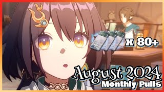 August 2024 Monthly Pulls Honkai  Star Rail [upl. by Jemimah722]