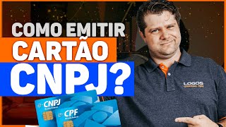 COMO EMITIR O CARTÃO CNPJ [upl. by Ybok]