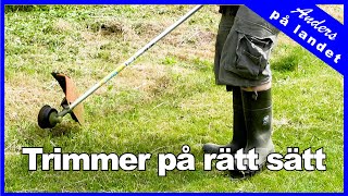 Så tar du din grästrimmer till nästa nivå [upl. by Yecad]