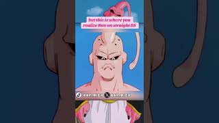 Majin Buu was a YN pt1 anime dbz majinbuu shorts [upl. by Ewold315]