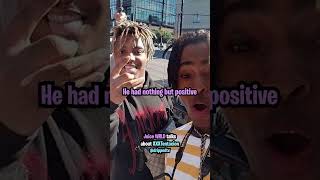 Juice WRLD Talks About XXXTentacion 👀 [upl. by Nivrag]