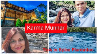 karma MunnarMunnar travel 2022Rivulet ResortCardamom Plantation KeralaSpiceplantationDay2Ep2 [upl. by Kammerer]