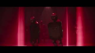 Star Wars Mandalorian TvSerie S03E08  Mando vs Stormtroopers  Laser Door Fight [upl. by Gonroff]