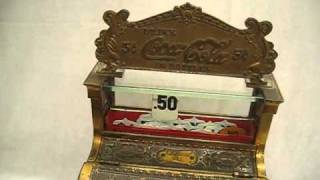 Antique National Coca Cola Cash Register [upl. by Yelsew]