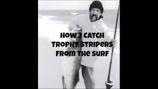 How to Catch Striped Bass from the Surf by Billy The Greek [upl. by Chyou]