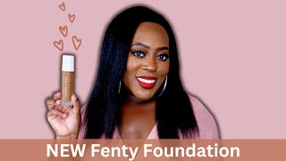 now this 🤔  new fenty beauty foundation review • wear test  a mini fenty beauty haul [upl. by Neraj]