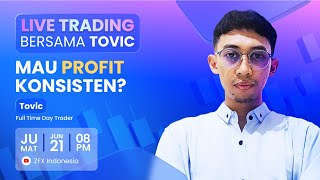 🔴 LIVE  Konsisten Profit Bareng Tovic [upl. by Irving]