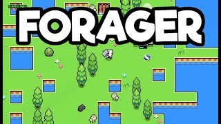 Forager Gameplay Impressions  Crafting Sandbox Survival Fun [upl. by Gonroff]