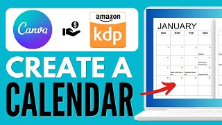 How to Create a Calendar to Sell on Amazon KDP Step by Step [upl. by Domenic]