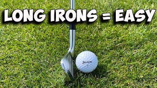 The EASY Way To Hit Your Long Irons Correctly [upl. by Rehteh391]