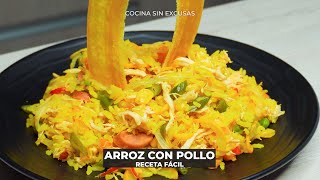 Como hacer Arroz con Pollo COLOMBIANO [upl. by Ivanna]