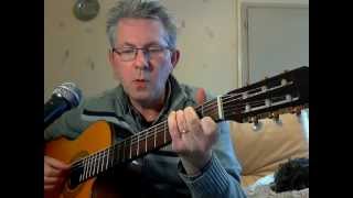 Apprendre la guitare  LOrage Georges Brassens [upl. by Lanoil99]