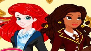 DISNEY PRINCESSES GO TO HOGWARTS l Full Gameplay 2017 HD [upl. by Enitram128]