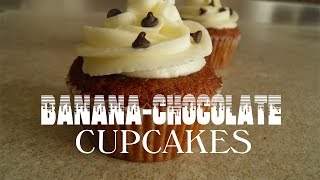 Bananachocolate CUPCAKES [upl. by Ramedlav307]