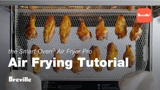 the Smart Oven® Air Fryer Pro  How to air fry chicken and your favorite foods  Breville [upl. by Alemrac149]