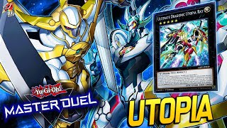 MASTER DUEL  Utopia Deck  Gameplay  Deck profile [upl. by Falito771]