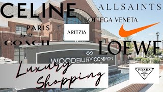 LUXURY SHOPPING  WOODBURY COMMON PREMIUM OUTLETS  UPSTATE NY [upl. by Juta]