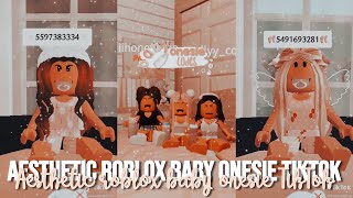 Aesthetic Roblox baby Onesie Code Tiktok  Compilation  Kayxllaa [upl. by Tiram]