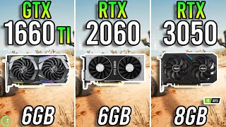 GTX 1660 Ti vs RTX 2060 vs RTX 3050  Big Differences [upl. by Broder251]