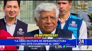 Trabajos de ampliación del Metropolitano culminarán en abril del 2023 [upl. by Edorej]