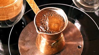 Turkish Coffee  How to control the flavor [upl. by Ajim498]