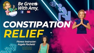 Gentle Yoga for Constipation Yoga Instructor Angela Fischetti [upl. by Oicelem]