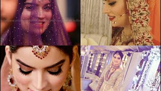 Feroze Khans Beautiful Wife Aliza Fatima Beautiful Wedding Looks  Which Look Do You Like [upl. by Lavine]