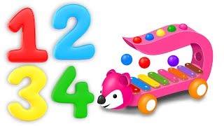 Learn Colors With Hammer Xylophone  Kids Colors TV [upl. by Eirolam164]