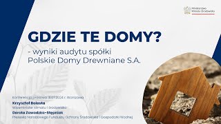 Najdroższe domy w Polsce  nadużycia finansowe w Polskich Domach Drewnianych SA [upl. by Sheena285]