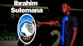 Ibrahim Sulemana welcome to atlanta fc Great defensive midfielder [upl. by Noraj365]