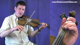 SAILORS HORNPIPE  Bluegrass Fiddle Lesson by Ian Walsh [upl. by Macintosh671]