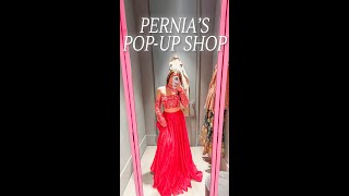 Pernias PopUp Shop Indian Fashion Boutique Try On shorts [upl. by Atyekram529]