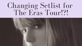 New Eras Tour Setlist Changes For Europe amp TTPD taylorswift [upl. by Aisylla]