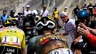 The Col Du Galibier Is The Tours Highest Point And Always Proves Decisive For The Yellow Jersey [upl. by Joappa872]