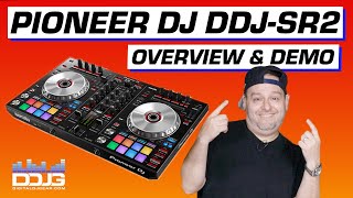 Pioneer DJ DDJSR2 2deck Serato DJ Pro Controller Overview and Demo with Super DJ Rich Steele [upl. by Yrellih611]