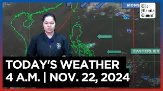 Todays Weather 4 AM  Nov 22 2024 [upl. by Adnaluy]