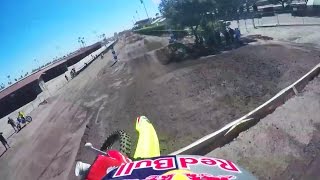 Ken Roczen Qualifying Run GoPro Footage  Red Bull Straight Rhythm 2015 [upl. by Menzies]