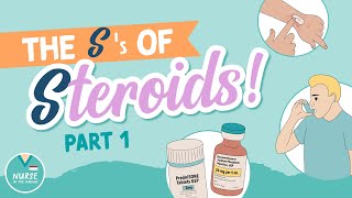 Corticosteroids Part 1  Pharmacology  NurseInTheMaking [upl. by Rizas115]