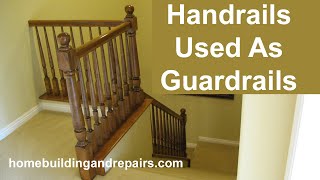 The Top of Your Stairways Guardrail Can Be Used For Gripable Handrailing if It Meets These Codes [upl. by Sesom]