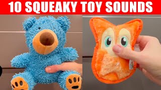 10 Squeaky Toy Sound For Dogs [upl. by Elaval]