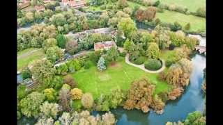 George and Amal Clooney’s Mill House in Sonning Eye [upl. by Aitnyc]