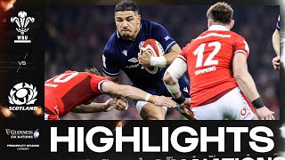 HIGHLIGHTS  🏴󠁧󠁢󠁷󠁬󠁳󠁿 WALES V SCOTLAND 🏴󠁧󠁢󠁳󠁣󠁴󠁿  2024 GUINNESS MENS SIX NATIONS RUGBY [upl. by Tilla]