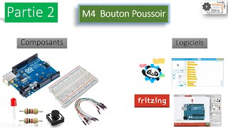 Formation Arduino Mblock5  M4 Bouton Poussoir [upl. by Nit]