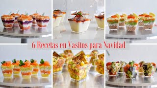 6 Vasitos Individuales para Navidad 20242025🎄 Mini Entrantes Elegantes y Fáciles  DarixLAB [upl. by Boggers]