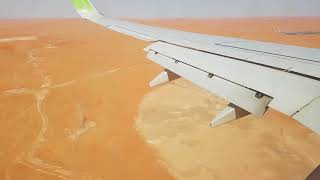 Landing at Shaybah Aramco Airport [upl. by Nospmas]