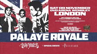 Palaye Royale announce OVO Arena Wembley show [upl. by Nalod]