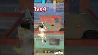 1vs4👿👿👿👿 scar powar subscribe me 1k🥰🥰 [upl. by Suiravad674]