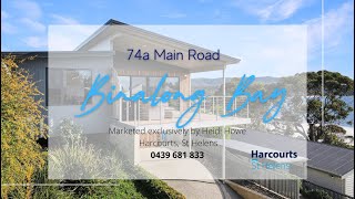 For Sale 74a Main Road Binalong Bay [upl. by Aeet]